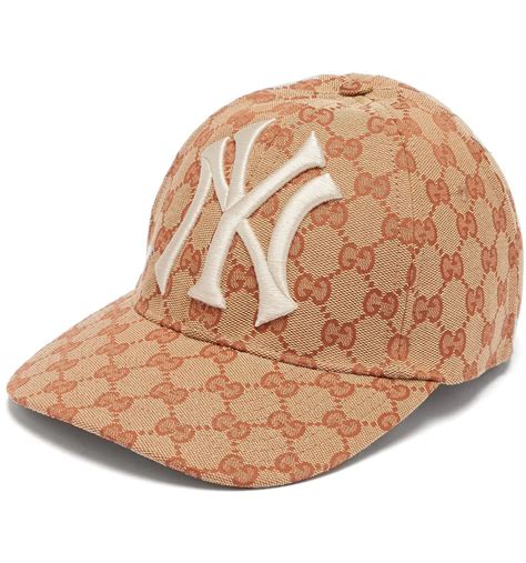 mlb x gucci hat|Gucci baseball hat women.